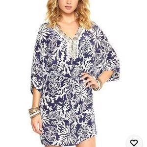 Lilly Pulitzer Wilda Caftan Dress Coverup Small